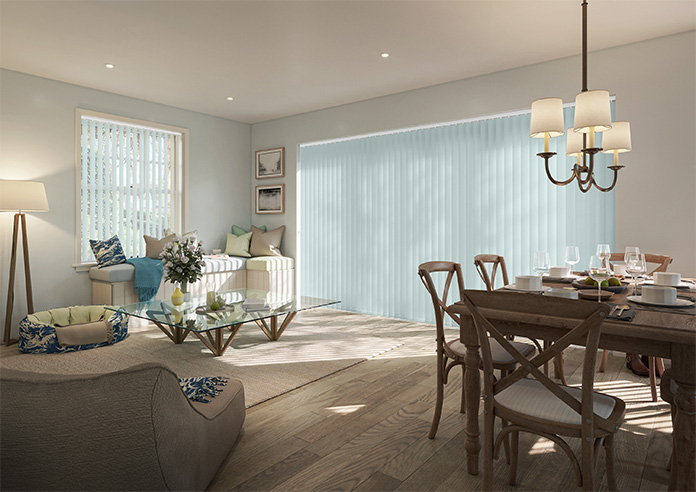 Roma, Aqua Haze - Vertical Blind - Image 7